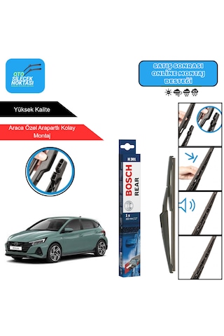 Hyundai İ20 2021-2025 Uyumlu Arka Silecek Bosch Araca Özel 300mm Hyundai İ20 2021-2025 Uyumlu Arka Silecek Bosch Araca Özel 300mm