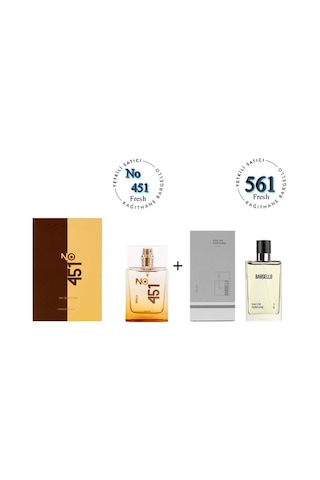 Bargello No:451 + 561 Unisex / Erkek Parfüm EDP 50 ML Fresh - Mnms50no4515 Baharat