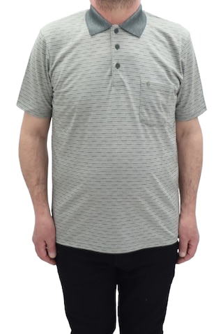 Becces Dmctekstil Erkek 001 Desenli Klasik Kesim Rahat Kalıp Tek Cepli Polo Yaka T-shirt Haki