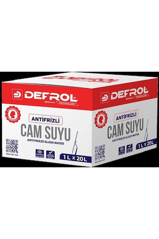 -35 C Antifrizli Cam Suyu Yaz Kış 1 Lt