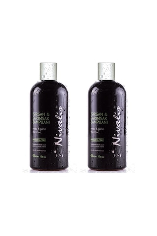 Nivalis Paraben İçermez Isırgan & Sarımsak Şampuanı 2 x 400 ML