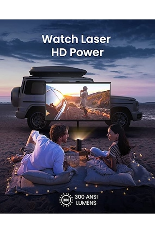 Anker Nebula Capsule 3 Laser 1080p Mini Hd Projeksiyon Cihazı