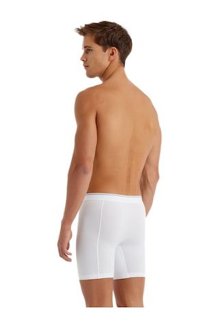 Blackspade Erkek Retro Büyük Beden Boxer Tender Cotton 9216 Beyaz