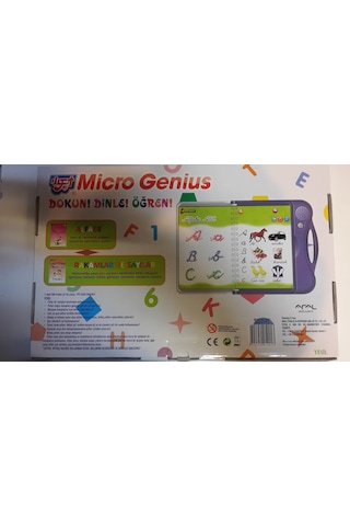 Mıcro Genıus Dokunmatik Oyun Kitabı Okul Öncesi Eğitim Seti Dokum