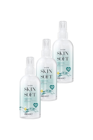 Avon Skin So Soft Kuru Yağ Vücut Spreyi 3 x 250 ML