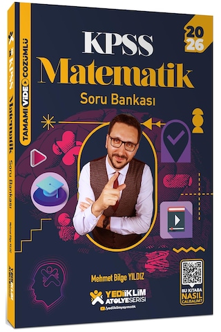 Yediiklim 2026 Kpss Atölye Serisi Genel Yetenek Matematik Video Ders Notları Ve Soru Bankası Seti