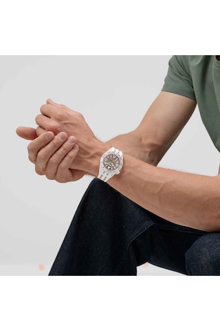 Sscu09k100 Swatch Scubaqua Aurelia Aurita Erkek Kol Saati Sscu09k100 Beyaz