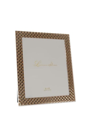 Frames Elmas Desenli Cilalı Metal Resim Çerçevesi, 8x10, Altın