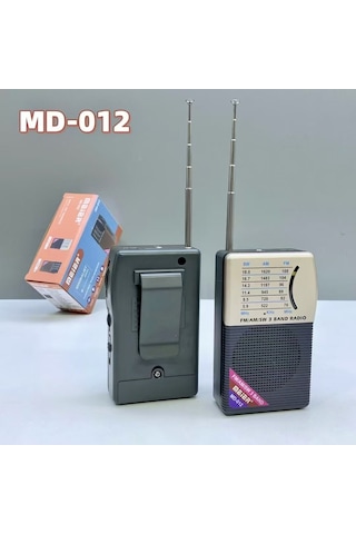 Rose Şarjlı Cep Radyosu - Fm Radyo, Deprem Radyosu Taşınabilir Küçük Radyo Md-012