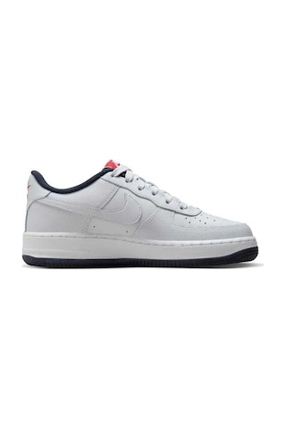 Nike Air Force 1 Lv8 4 Af1 Unisex Leather Sneaker Hakiki Deri Günlük Spor Ayakkabı Gri Gri