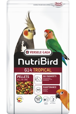 Versele Laga Nutribird G14 Tropical Paraket Pelet Kuş Yemi 1 Kg
