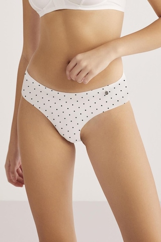 Kom Polka Puantiyeli Brazilian Kadın Külot 001