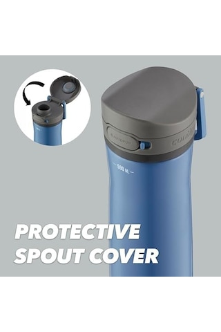 Jackson Autopop Soğuk Su Termosu 590 Ml Siyah .
