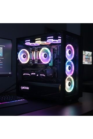 Gabble Cool Storm T90 Rgb Çift Fanlı İşlemci Fanı - Intel Uyumlu Kule Tipi Cpu Soğutucu