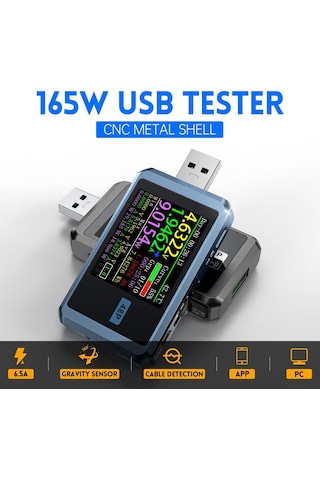 Fnırsı Fnb48p 156w Usb Type-c Hızlı Şarj Test Cihazı
