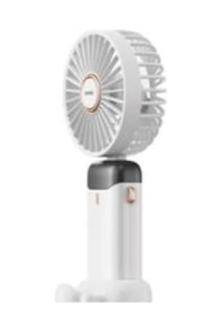 Asonic Afn28 Beyaz 500mah 3 Kademe Dijital Göstergeli Katlanabilir Mini Usb Fan