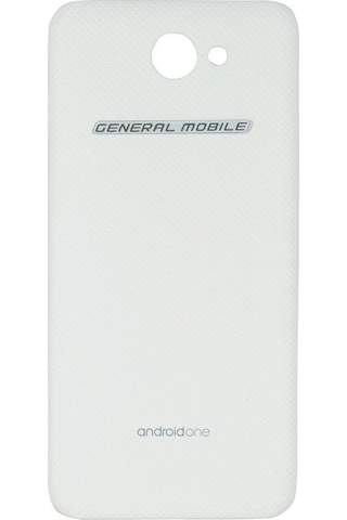 General Mobile Discovery Gm6 Arka Kapak Beyaz - Siyah