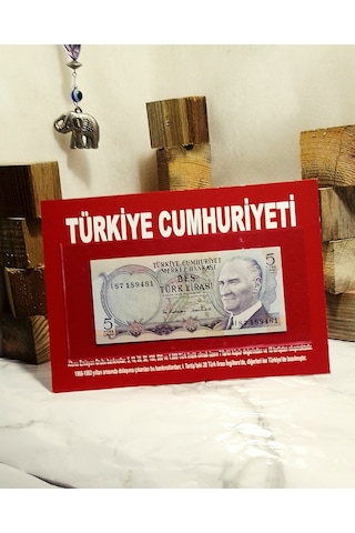 Cumhuriyet İlk Dönemi Koleksiyon Kâğıt Para 65b