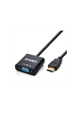Enkado Ekd-hv10 Hdmı To Vga Çevirici Adaptör 1923 Renkli