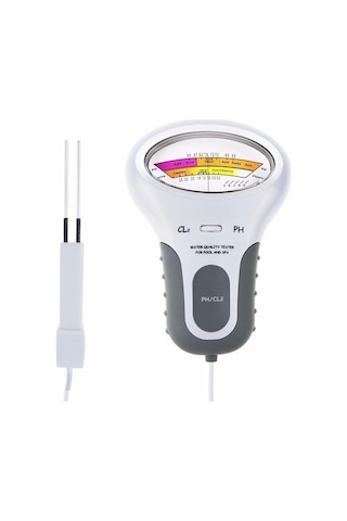 Moly Ph Ve Klor Cl2 Seviye Ölçer Test Cihazı, Yüzme Havuzu Spa Su Monitörü