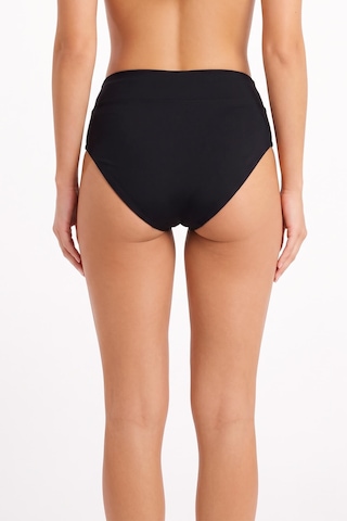 Loya Kadın Siyah V Yüksek Bel Tek Alt Bikini