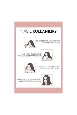Saç Bakımı & Şampuan 6'lı Bigudi Seti Diğer