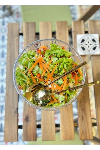 The Mia Salata Servis Seti Gold 2 Parça