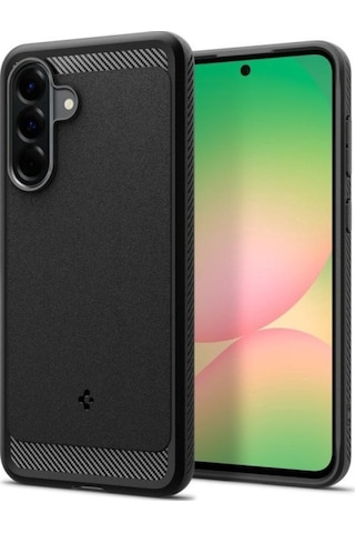 Spigen Rugged Armor Arka Kılıf Samsung Galaxy A56 5g İle Uyumlu, Premium Malzemeler, Darbeye Dayanıklı, Siyah ⑤