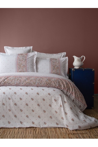 Senses Alessi Nevresim Takımı Terakota Çift Kişilik Terracotta