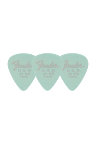 Fender Gitar Penası 3 Adet Dura-tone 351 Shape 0.46 Daphne Blue