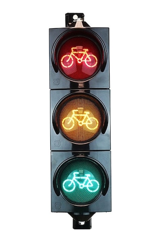 100 Mm Power Led'li Sinyal Verici Bisiklet Figürlü-3289 - 220 Vac