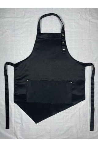 Levına Asimetrik Siyah Mutfak Sırtlığı Aksesuar 411950545 Siyah