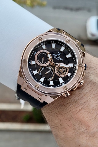 Daniel Klein Dkgnct1813 Erkek Kol Saati Rose Gold