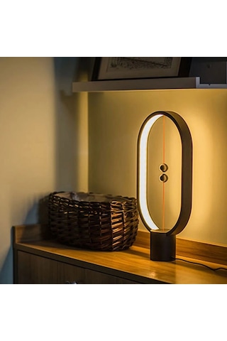 Mini Denge Işık Yaratıcı Manyetik Led Gece Lambası 1 Adet