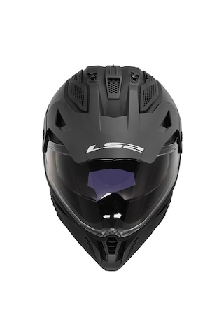 Cross Kask Ls2 Pıoneer 2 Mat Siyah  Xl