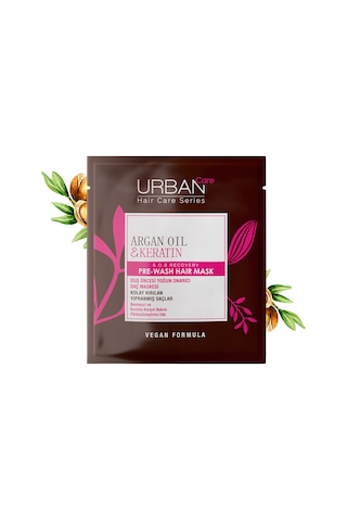 Urban Care Argan Oil ve Keratin Duş Öncesi Yoğun Onarıcı Saç Maske 50 ML