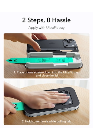 Apple İphone 17 Pro Ultrafit Classic Cam Ekran Koruyucu