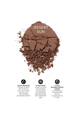 Ultra Colour Pudra Bronzlaştırıcı Desert Sun 00