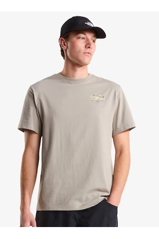 The North Face Nf0a8gqn-rhı M Van Life Relaxed Short Slevve Erkek T-shirt Gri
