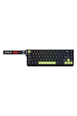 Mk922 Atom He68 Pro Mori Edition Magnetic Emerald Switch 8k Hz Hall Effect Hotswap Argb Kablosuz İngilizce Gaming Klavye