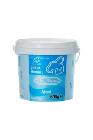 Dr Paste Şeker Hamuru 500 Gr - Mavi