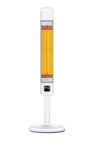 Luxeva Smart-FR 2500 W Akıllı Karbon Infrared Ayaklı Isıtıcı Beyaz