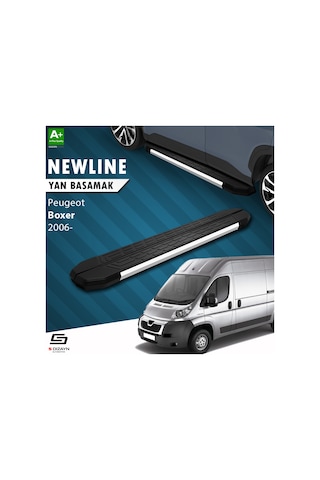 S-dizayn Peugeot Boxer 3 Kısa Şase Newline Krom Yan Basamak 203 Cm 2006 Üzeri A+ Kalite