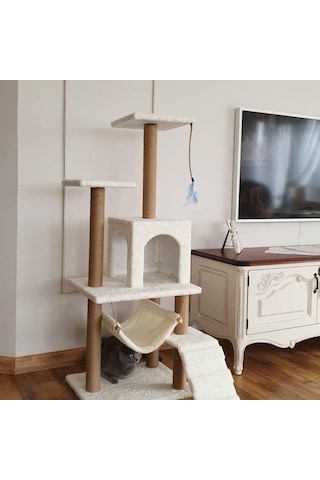 Pethomealpi Kedi Tırmalama Evi 125 CM