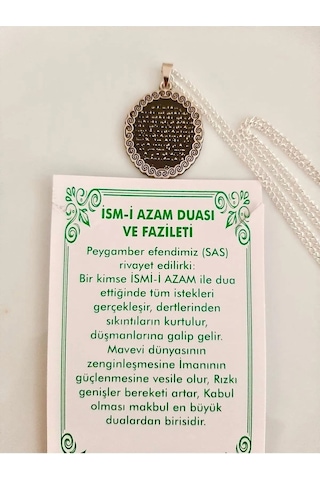 Ism-i Azam Duasi Ve Fazileti Kolye