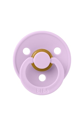 Bibs Colour Kauçuk Emzik Violet Sky 6-18 Ay Krem