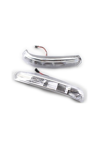 1 Çift Araba Dikiz Aynası Dönüş Sinyali Işık Yan Ayna K14116