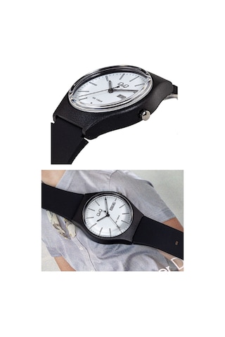 Q&Q QCG21201 Su Geçirmez Çift Takvimli Unisex Kol Saati