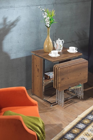 Pikma Dresuar Zigon Sehpa Antik Çam