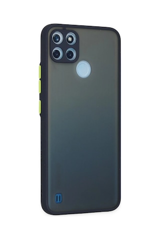 Newface - 161 - Realme C21y Kılıf Montreal Silikon Kapak - Csmo-tex - - Lacivert